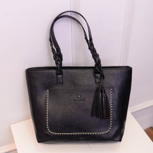 Sac à main en cuir verni brillant pour femmes