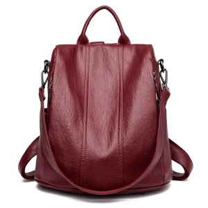 Sac à dos et bandoulière pour  femme imperméable et antivol