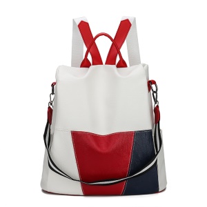 Sac à dos multicolore  en cuir PU