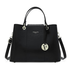 Sac à main  pour femmes de grande capacité en cuir  avec F-logo