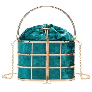 Sac à main pour femme grille métallique
