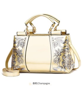 Sac à main pour  femme brodé avec paillettes