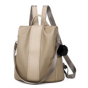 Sac à dos femmes en tissu Oxford /cuir