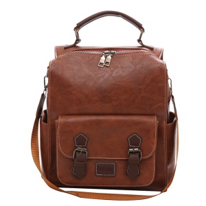 Sac à dos en cuir PU pour femme