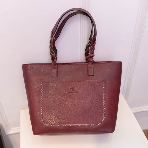 Sac à main en cuir verni brillant pour femmes