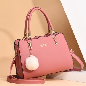 sac à main pour femme en cuir PU avec Pendentif