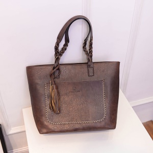 Sac à main en cuir verni brillant pour femmes