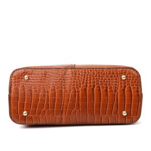 Sac à main pour femmes en cuir PU avec motif de pierre