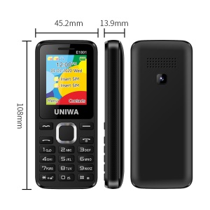 UNIWA E1801 téléphone portable  GSM