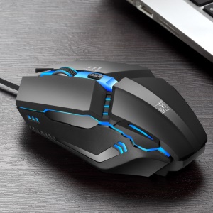 Souris de jeu lumineux avec fil