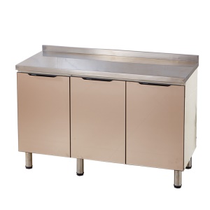 Armoire de cuisine en acier inoxydable