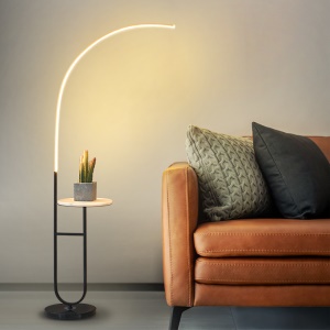 Lampe LED décoration avec support métallique