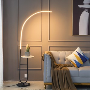 Lampe LED décoration avec support métallique