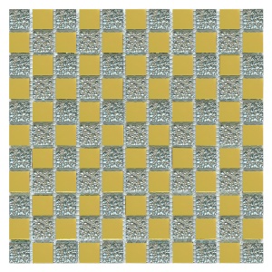 Carrelage mural mosaïque modelable en verre 300*300mm