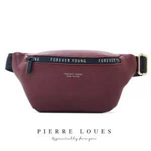 Sac banane en cuir synthétique