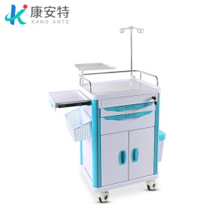 Chariot de soins infirmiers tiroirs multiples