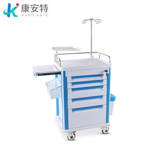 Chariot de soins infirmiers tiroirs multiples