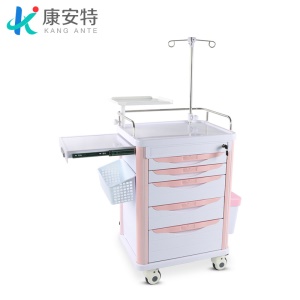 Chariot de soins infirmiers tiroirs multiples