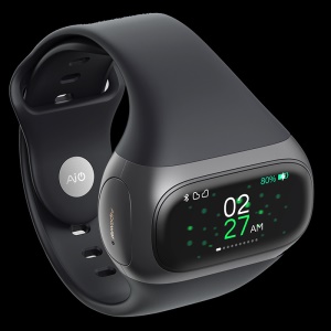 Montre intelligente Bluetooth 2 en 1 écouteurs intra-auriculaires