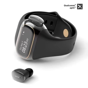 Montre intelligente Bluetooth 2 en 1 écouteurs intra-auriculaires