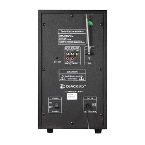 Haut-parleur JACK STAR 3.1 canaux 220V