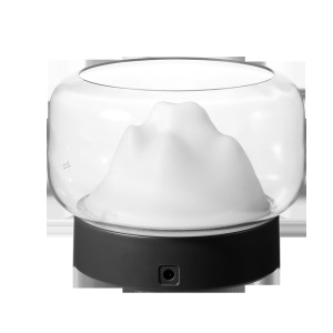 Humidificateur et diffuseur d'huile essentielle avec lumière colorée