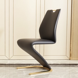Chaise en cuir artificiel PU