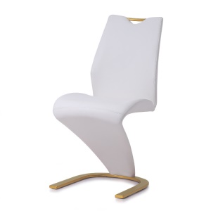 Chaise en cuir artificiel PU