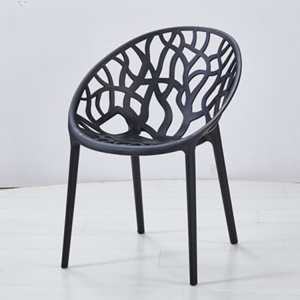 Chaise simple en plastique anti-corrosion et résistant à l'usure