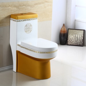 WC silencieux à siphon super tourbillon