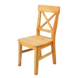 Chaise de salle à manger en bois massif durable