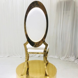 Chaise de salle en acier inoxydable velours et cuir artificiel
