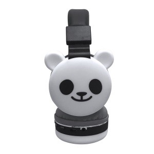 Casque Bluetooth pliable avec dessin animé