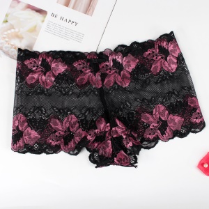 Culotte femme en dentelle et tricot