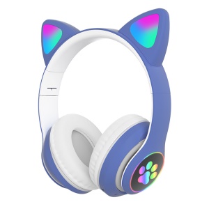 Casque Bluetooth pliable design stylé pour les filles