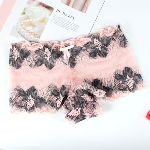 Culotte femme en dentelle et tricot