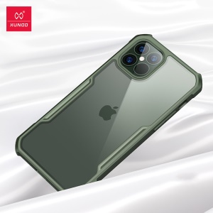 Coque de protection transparente pour téléphone portable Iphone12 antidérapante