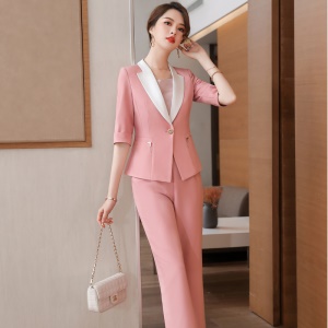 Costume femme Tailleur de jupe/pantalon blazer à manches moyennes