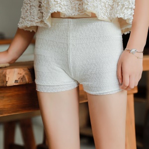 Short de sécurité femme sous jupe en dentelle