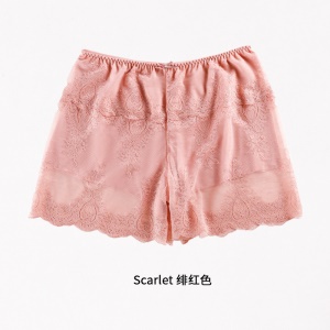 Legging de sécurité femme short sous robe en dentelle filet double couche