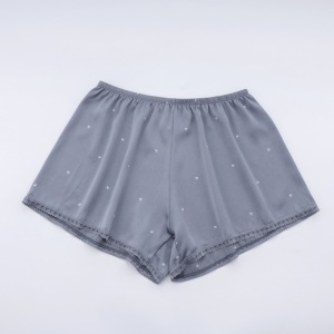 Femme short de pyjama en polyester léger et comfortable