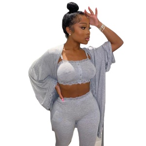 Ensemble décontractée de 3 pièces en Coton coton synthétique