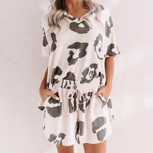 Les pyjamas pour femmes décontractée et imprimée