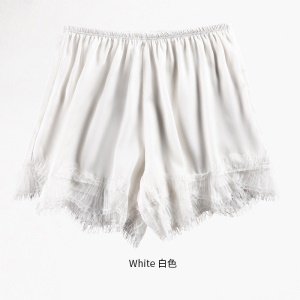 Femmes short bord dentelle