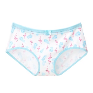Slip femme imprimé et respirant