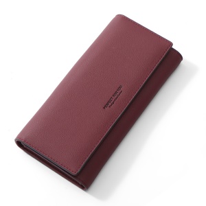 Portefeuille en cuir PU pour femmes