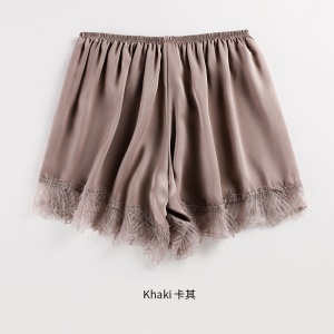 Femmes short bord dentelle