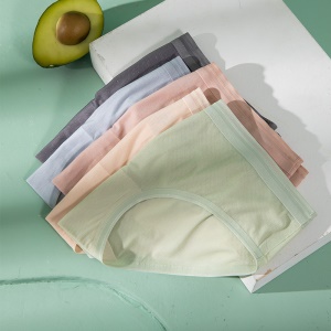 Culotte slip sexy et respirante en coton