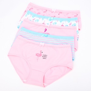 Slip femme imprimé et respirant