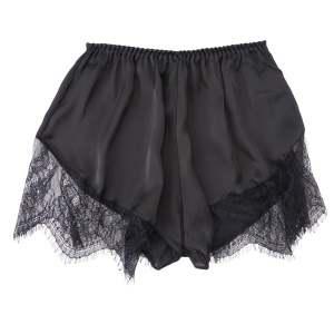 Short de sécurité pour femmes en dentelle soie